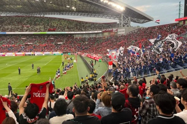 football stadium fans